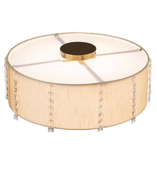 2nd Avenue - 64892-16D - LED Flush Mount - Cilindro - Brass/White/Gold