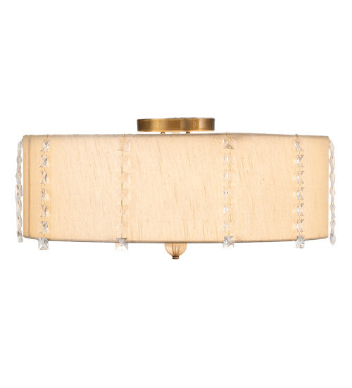 2nd Avenue - 64892-16D - LED Flush Mount - Cilindro - Brass/White/Gold