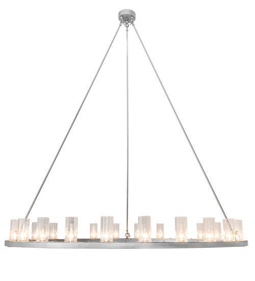 2nd Avenue - 1-0045240155-241 - 24 Light Pendant - Loxley - Weatherable Silver