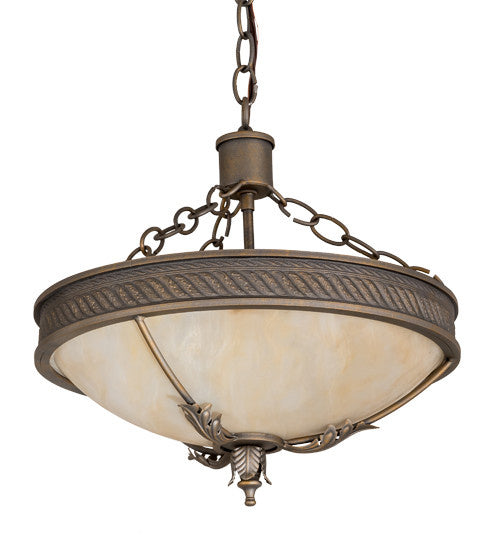 2nd Avenue - 32469-18 - Three Light Pendant - Hoja - French Bronze