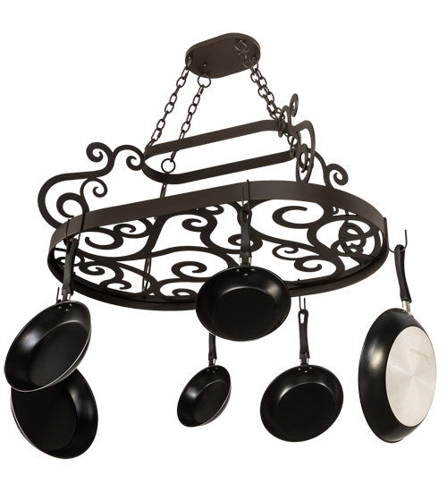 2nd Avenue - 87268.38.3ORBBRZ - Pot Rack - Neo - Oil Rubbed Bronze