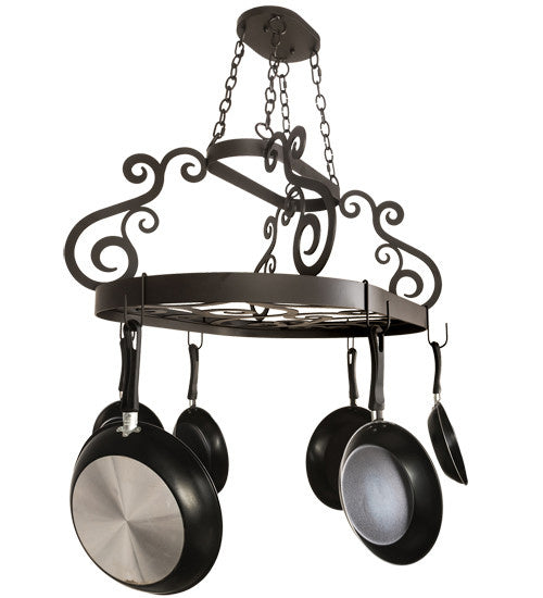 2nd Avenue - 87268.38.3ORBBRZ - Pot Rack - Neo - Oil Rubbed Bronze