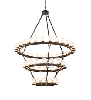 2nd Avenue - 48259-1136 - 60 Light Chandelier - Noziroh Ring - Timeless Bronze