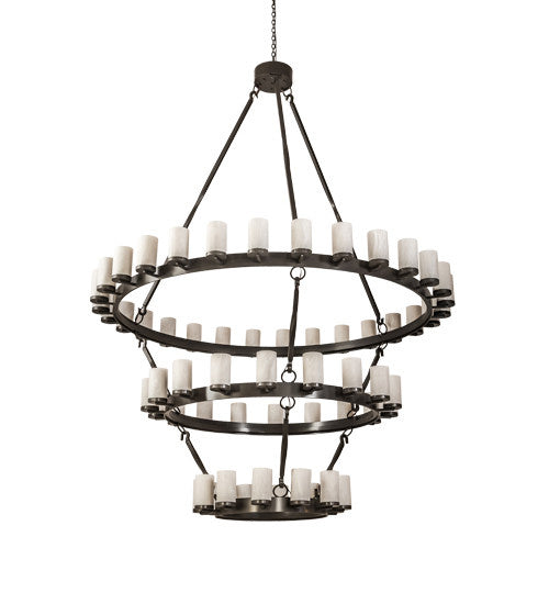 2nd Avenue - 48259-1136 - 60 Light Chandelier - Noziroh Ring - Timeless Bronze