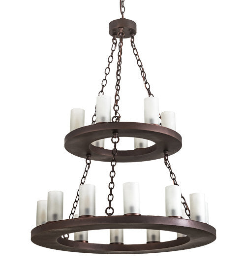 2nd Avenue - 66735-9 - 18 Light Chandelier - Loxley - Mahogany Bronze