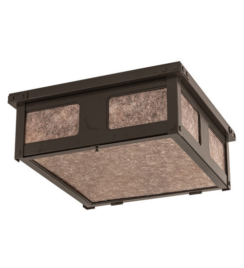 2nd Avenue - 55213-242 - LED Flush Mount - Quezon - Timeless Bronze