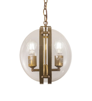 2nd Avenue - 736-39 - LED Pendant - Bola - Brass