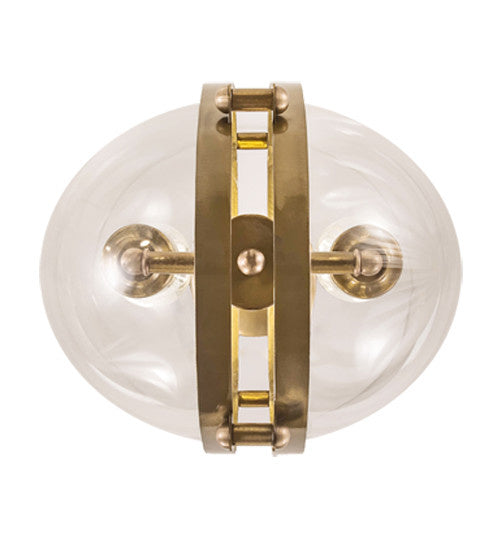 2nd Avenue - 736-39 - LED Pendant - Bola - Brass