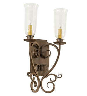 2nd Avenue - 04.1102.2.063U - Two Light Wall Sconce - Thierry - Rustic Iron