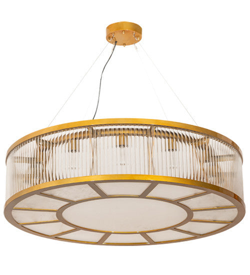 2nd Avenue - 9738-6 - 12 Light Pendant - Marquee - Matte Buttered Brass