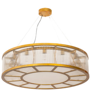 2nd Avenue - 9738-6 - 12 Light Pendant - Marquee - Matte Buttered Brass