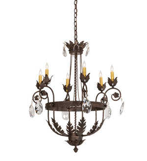 2nd Avenue - 01.0986.26.X.216U - Six Light Chandelier - Antonia - Gilded Tobacco