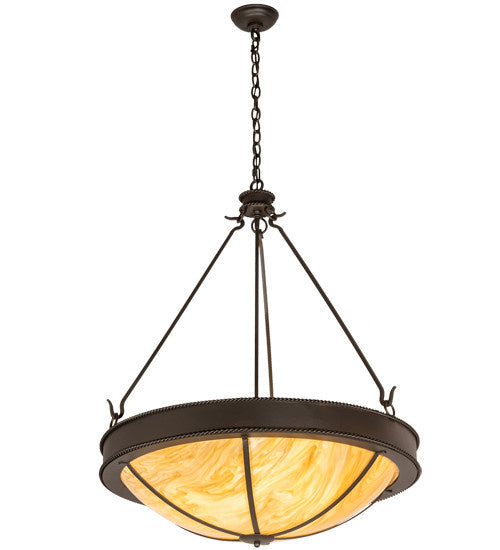 2nd Avenue - 05.1114.30.TI.3WI - Four Light Pendant - Phoebus - Wrought Iron