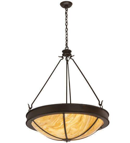 2nd Avenue - 05.1114.30.TI.3WI - Four Light Pendant - Phoebus - Wrought Iron