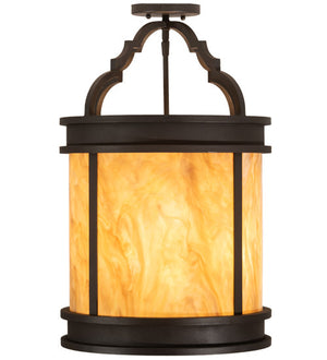 2nd Avenue - 871124.15.24H.TI.3WI - Four Light Flush Mount - Wyant - Wrought Iron