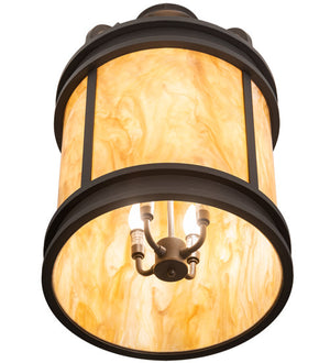 2nd Avenue - 871124.15.24H.TI.3WI - Four Light Flush Mount - Wyant - Wrought Iron