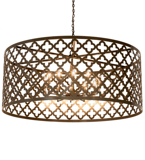 2nd Avenue - 48259-1234 - 12 Light Pendant - Clover - Timeless Bronze