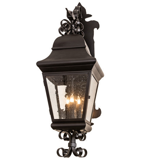 2nd Avenue - 03.1125.11D.072U - Three Light Wall Sconce - Vincente - Blackwash