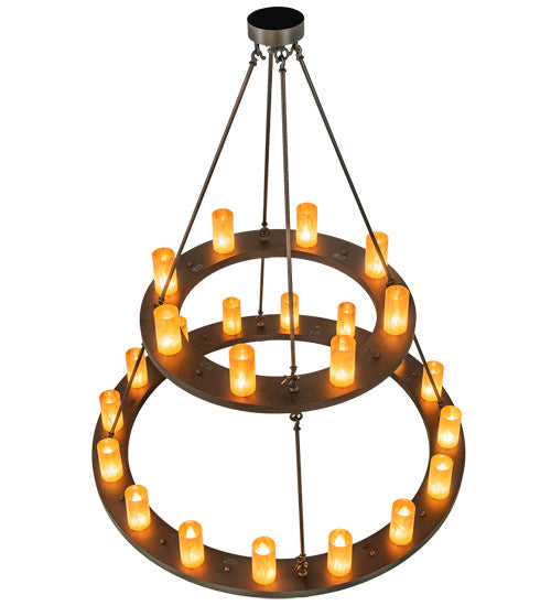 2nd Avenue - 35899-1500 - 24 Light Chandelier - Loxley - Mahogany Bronze