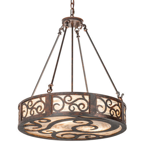 2nd Avenue - 202761-1500 - Three Light Pendant - Dean - Cajun Spice