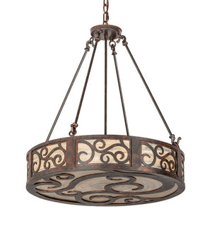 2nd Avenue - 202761-1500 - Three Light Pendant - Dean - Cajun Spice