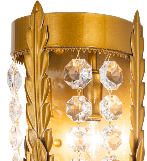 2nd Avenue - 211757-1500 - LED Wall Sconce - Chrisanne - Transparent Gold Over Nickel