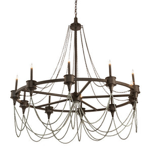 2nd Avenue - 204511-1500 - Ten Light Chandelier - Marcie - Oil Rubbed Bronze