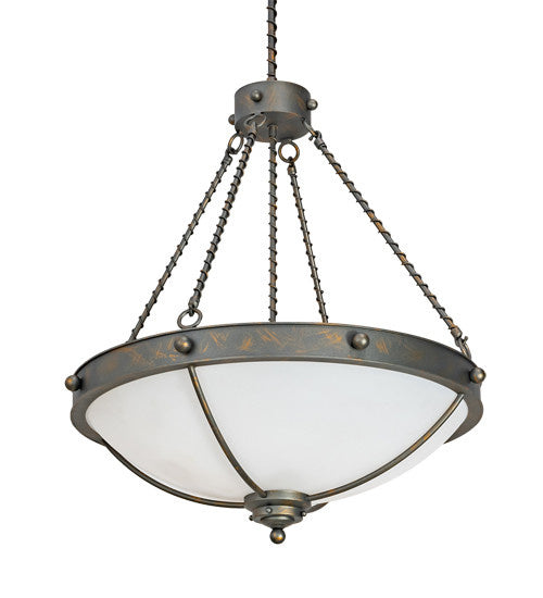 2nd Avenue - 65060-1500 - Five Light Pendant - Freya - French Bronze