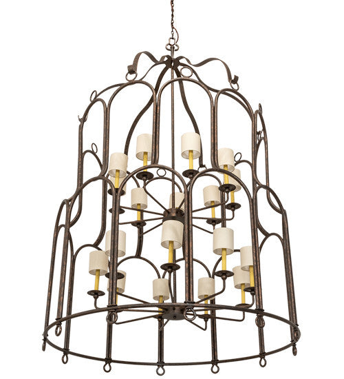 2nd Avenue - 203193-4.261U - 18 Light Chandelier - Grand Stair - Gilded Tobacco