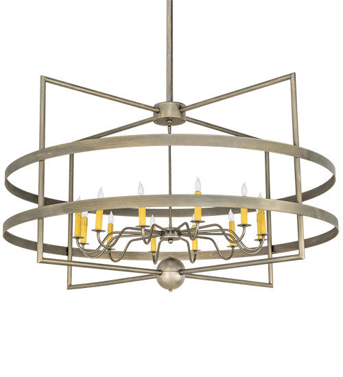 2nd Avenue - 39252-1503 - 12 Light Chandelier - Aldari - Antique Brass