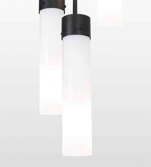 2nd Avenue - 736-1510 - Five Light Pendant - Cilindro - Solar Black