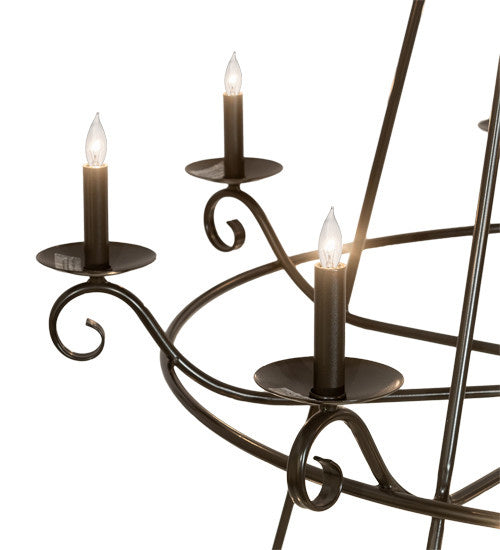 2nd Avenue - 736-1513 - 24 Light Chandelier - Estrella - Timeless Bronze