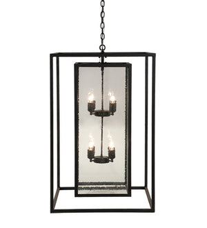 2nd Avenue - 736-1515 - Eight Light Pendant - Kitzi Box - Textured Black