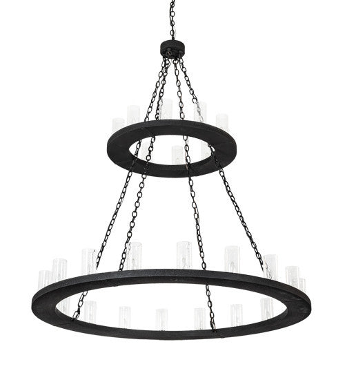 2nd Avenue - 1-0285169155A-3WKBL - 28 Light Chandelier - Loxley - Wrinkle Black