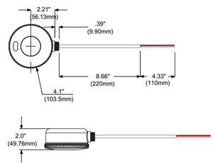 Westgate - WEC-3MR-48 - Sensor Dip & Rc - White