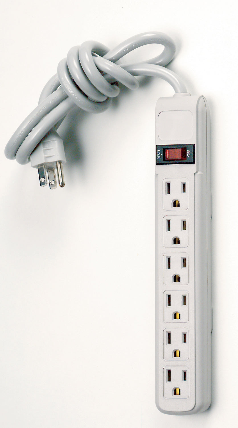 Satco - 91-220 - Surge Strip - White