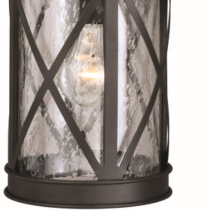 Vaxcel - T0435 - One Light Motion Sensor Outdoor Wall Light - Henderson - Textured Black