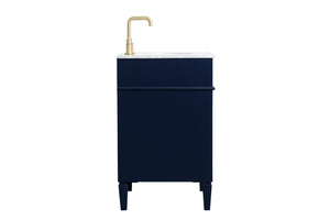 Elegant Lighting - VF12524BL - Single Bathroom Vanity - Park Avenue - Blue