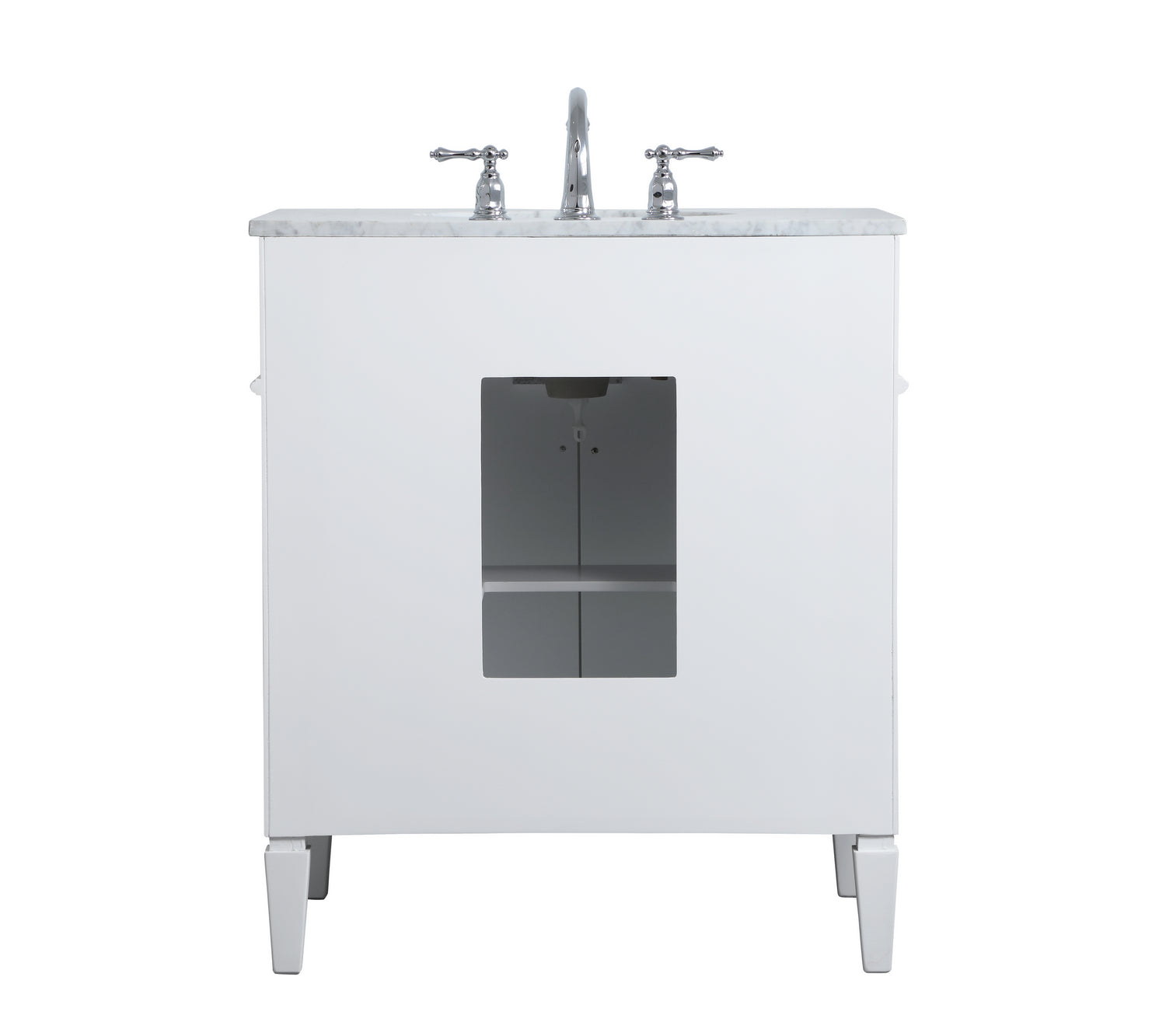 Elegant Lighting - VF12530WH - Single Bathroom Vanity - Park Avenue - White