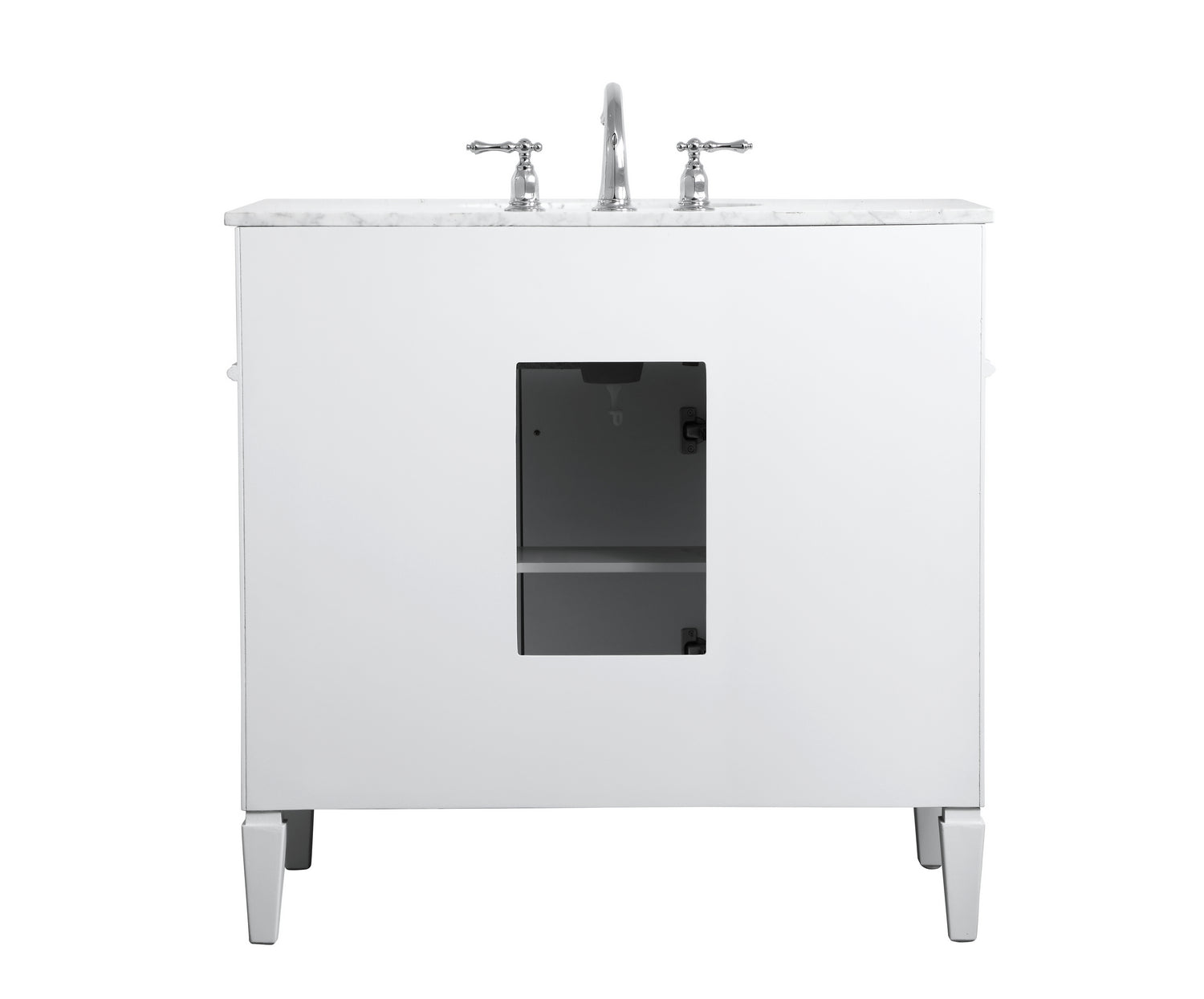 Elegant Lighting - VF12536WH - Single Bathroom Vanity - Williams - White