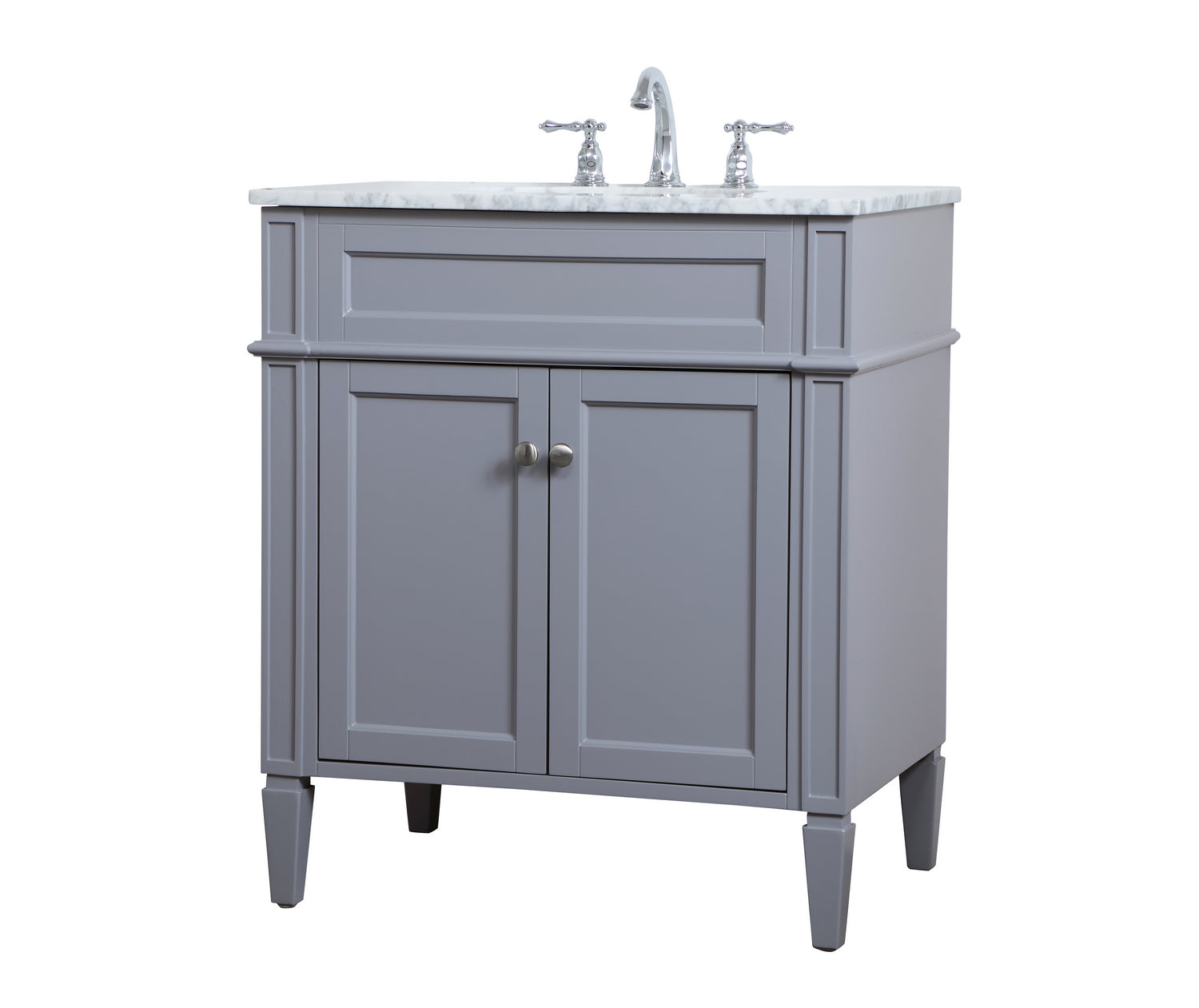 Elegant Lighting - VF12530GR - Single Bathroom Vanity - Williams - Grey