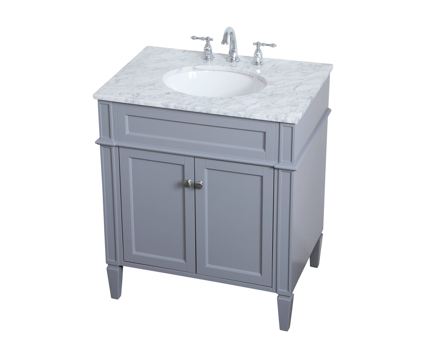 Elegant Lighting - VF12530GR - Single Bathroom Vanity - Williams - Grey