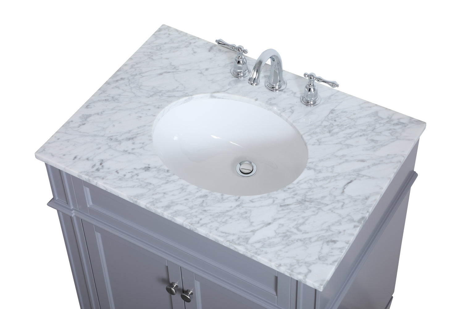 Elegant Lighting - VF12530GR - Single Bathroom Vanity - Williams - Grey