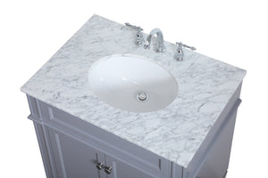 Elegant Lighting - VF12530GR - Single Bathroom Vanity - Williams - Grey