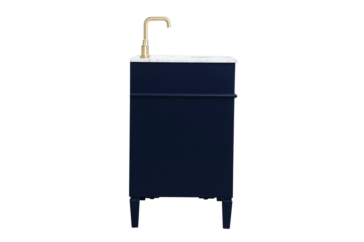 Elegant Lighting - VF12532BL - Single Bathroom Vanity - Park Avenue - blue