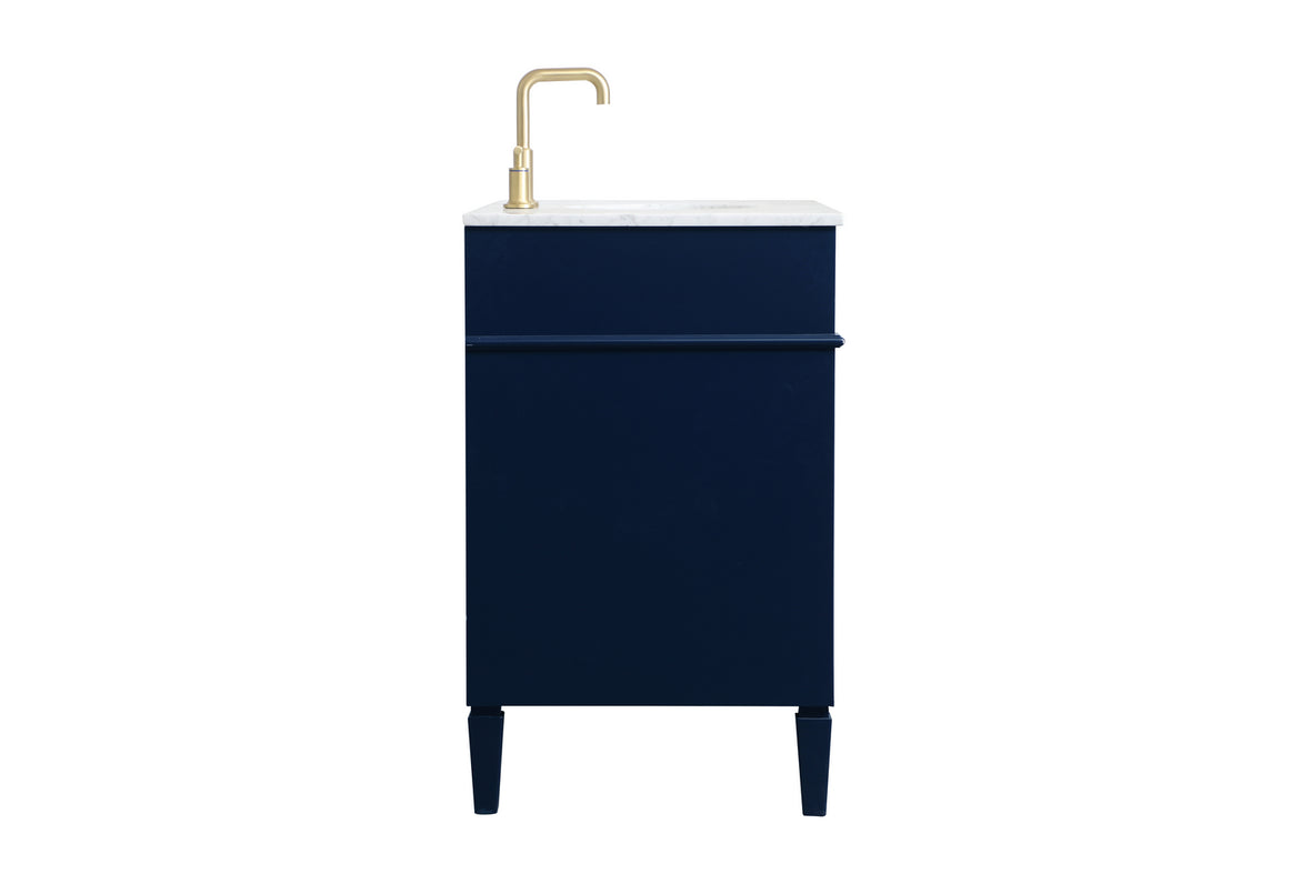 Elegant Lighting - VF12540BL - Single Bathroom Vanity - Park Avenue - blue