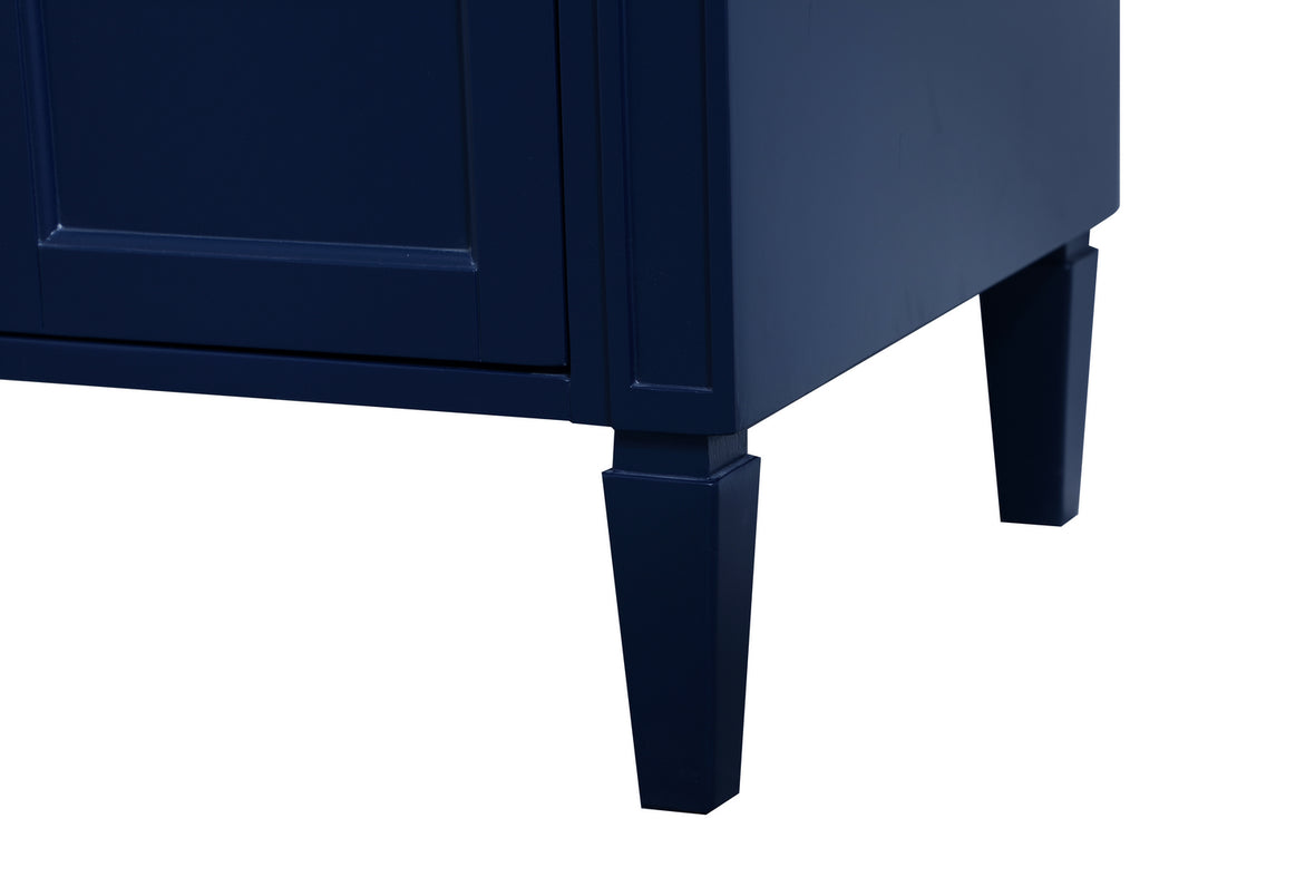 Elegant Lighting - VF12540BL - Single Bathroom Vanity - Park Avenue - blue