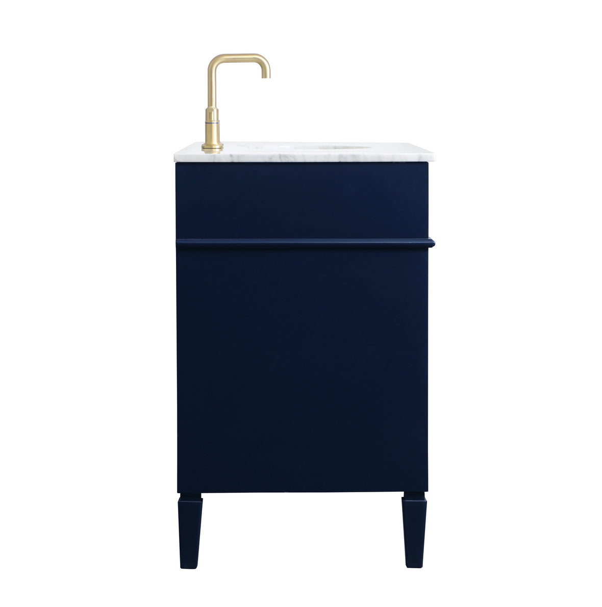 Elegant Lighting - VF12548BL - Single Bathroom Vanity - Park Avenue - blue