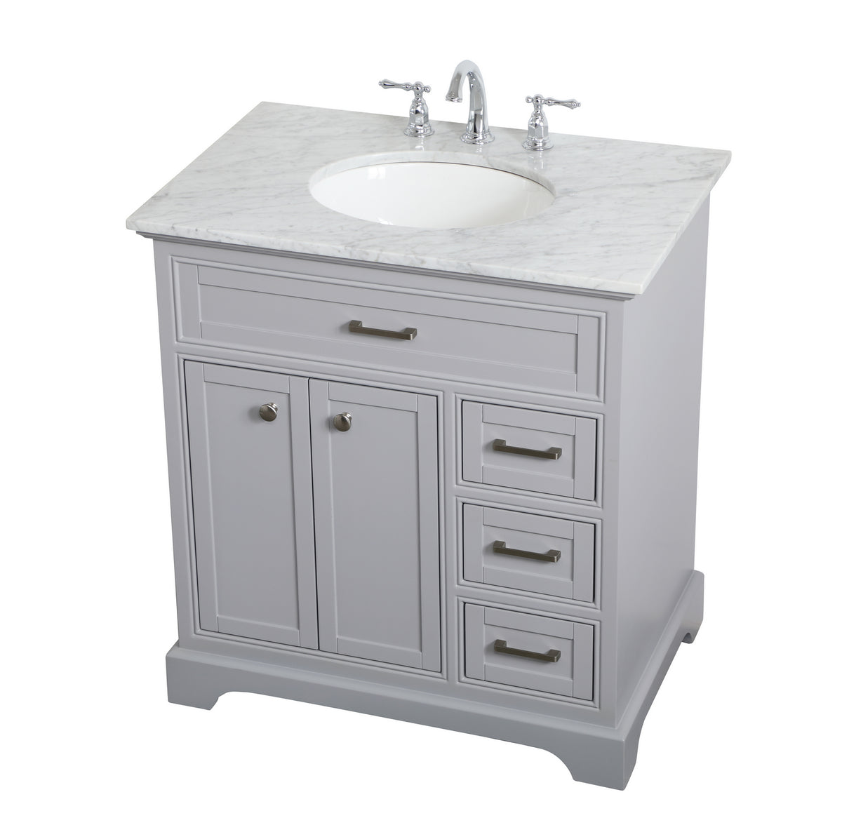 Elegant Lighting - VF15032GR - Single Bathroom Vanity - Americana - Grey