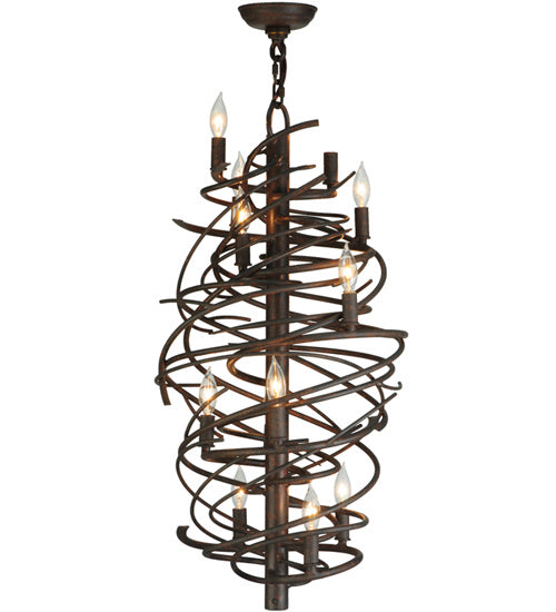 Meyda Tiffany - 117938 - 13 Light Chandelier - Cyclone - Cajun Spice